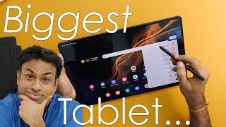 Samsung Massive Tab S8 Ultra Hands On Overview [upl. by Sola]