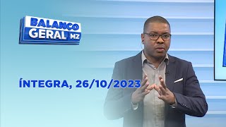 Assista à íntegra do Balanço Geral  26102023 [upl. by Aerdied663]