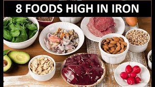 8 Foods High In Iron [upl. by Merriott]