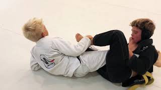 Highlevel Jiu Jitsu Kids sparring [upl. by Ailic]