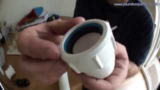 How PVC Compression Fittings Work  Plumbing Tips [upl. by Ellicul]