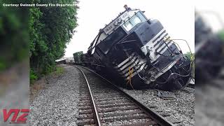 Train DERAILS Near Railway Museum [upl. by Laehcym]