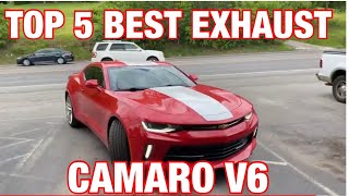 Top 5 BEST Exhaust Set Ups for Chevy Camaro 36L V6 [upl. by Norbert]