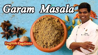 How to Make Garam Masala at Home  Graram Masala Recipe in Tamil  CDK 208  Chef Deenas Kitchen [upl. by Sirenay530]