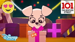 101 Dalmatian Street  Merry Pupsmas  Disney Channel UK [upl. by Hochman]