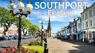 🇬🇧 Walking in SOUTHPORT 4K UK [upl. by Marino188]