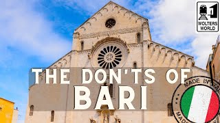 Bari The Hidden Italian City Tourists Always Miss [upl. by Fritts363]