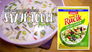 Sayur Lodeh Bumbu Instan RACIK INDOFOOD [upl. by Anny]