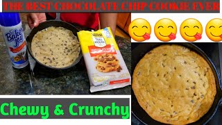 How ToEasy NESTLE TOLL House Jumbo Chocolate Chip Cookie [upl. by Skricki]