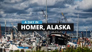 A day in Homer Alaska  4K HD [upl. by Guenzi]