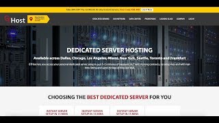 Dedicated Server Rental in minutes  GTHostcom [upl. by Olive]