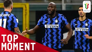 Romelu Lukaku Scores a Thumping Penalty  Inter 21 Milan  Top Moment  Coppa Italia 202021 [upl. by Letitia]