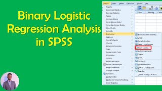 Binary Logistic Regression in SPSS Amharic tutorial by Ebrahim guest tutor [upl. by Docilu]