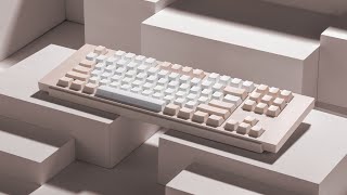 Minimalist Aesthetic Custom Mechanical Keyboard  IQUNIX Nature 80 Aura [upl. by Algie]