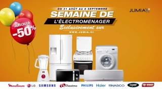 Semaine de lélectroménager  Jumia Côte dIvoire [upl. by Katushka]