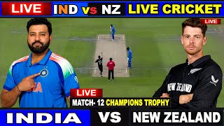 🔴Last 3 Over INDIA vs New Zealand LIVE [upl. by Nylsej]