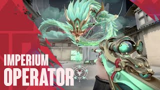 IMPERIUM OPERATOR SKIN GAMEPLAY  VALORANT IMPERIUM SKINS [upl. by Ydoc]