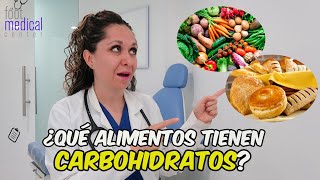 🍘¿QUE ALIMENTOS TIENEN CARBOHIDRATOS 🍝 Dra Melissa Tejeida [upl. by Soo]