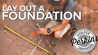 How To Lay Out A Foundation [upl. by Addi184]