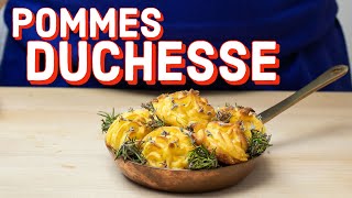 Pommes Duchesse  Duchess Potatoes [upl. by Westney252]