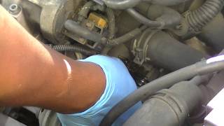 How to Replace a Volkswagen Coolant Temperature Sensor 14 16V AHW [upl. by Dimphia347]