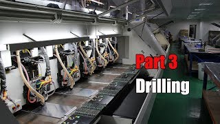 Part 3  Drilling  PCBWay PCB Manufacturing Process [upl. by Shaer]