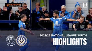 Chippenham Town vs Hungerford Town  National League South Highlights Mon 2nd May 2022 [upl. by Euqinwahs]