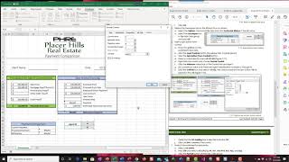 Excel Ch 7 Guided Project 73 [upl. by Rednaxela]