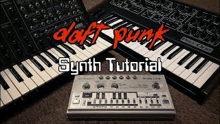 Daft Punk Synth Tutorial [upl. by Anilad541]