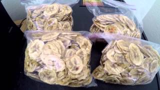 Food Preservation  Banana Chips [upl. by Ymarej226]