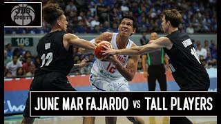 June Mar Fajardo Highlights vs Tall Players [upl. by Llenrod]