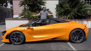 Heres Why The McLaren 720S Spider Is the Best New McLaren [upl. by Ellenehs]