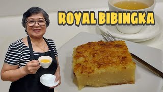 MY EASY ROYAL BIBINGKA RECIPE [upl. by Enelkcaj586]