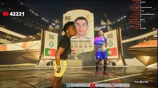 iShowSpeed PACKS RONALDO [upl. by Allicirp]