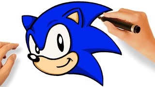 COMMENT DESSINER SONIC FACILEMENT [upl. by Urbain]