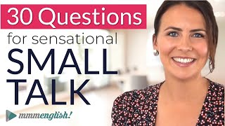 How to make GREAT Small Talk  English Conversation Practice [upl. by Tristram]