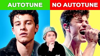 Autotune vs No Autotune Shawn Mendes Beyoncé amp MORE [upl. by Skipton]