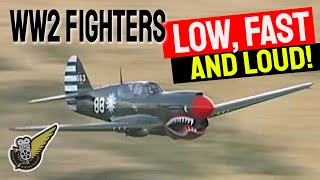 Classic WW2 Fighters  Low Loud amp Fast [upl. by Merriman]