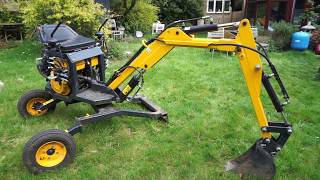 DIY Homemade Mini Excavator 360 Slew [upl. by Marsiella659]