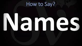 How to Pronounce Names CORRECTLY [upl. by Ginger275]