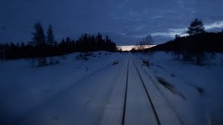 Drivers Eye View MosjøenGrong before nightfall Di4 [upl. by Laurin293]