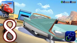 Cars Fast as Lightning Android Walkthrough  Part 8  Flo Race Track [upl. by Akamaozu]