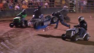 Lawnmower Racing  Ellerbe NC [upl. by Lombardy]