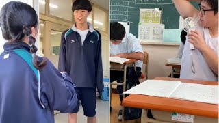 Tiktok Japan High School Life 日本の高校の編集Tiktok Japanese Highschool [upl. by Marb]