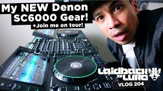 My NEW Denon SC6000 Gear Join Me On Tour [upl. by Legra]