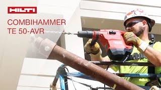 TESTIMONIALS by customers about the Hilti Combihammer TE 50AVR [upl. by Faden]