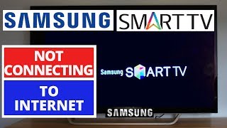 How to Fix Samsung TV not connecting to internet  Samsung Smart TV Internet Connection Problems [upl. by Tadich680]