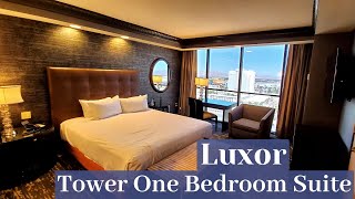 Luxor Las Vegas  Tower One Bedroom Suite [upl. by Burkhart]