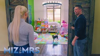 The Miz surprises Maryse with a new playroom for Monroe Miz amp Mrs April 9 2019 [upl. by Brodie]