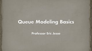 Queue Modeling Basics [upl. by Glimp496]